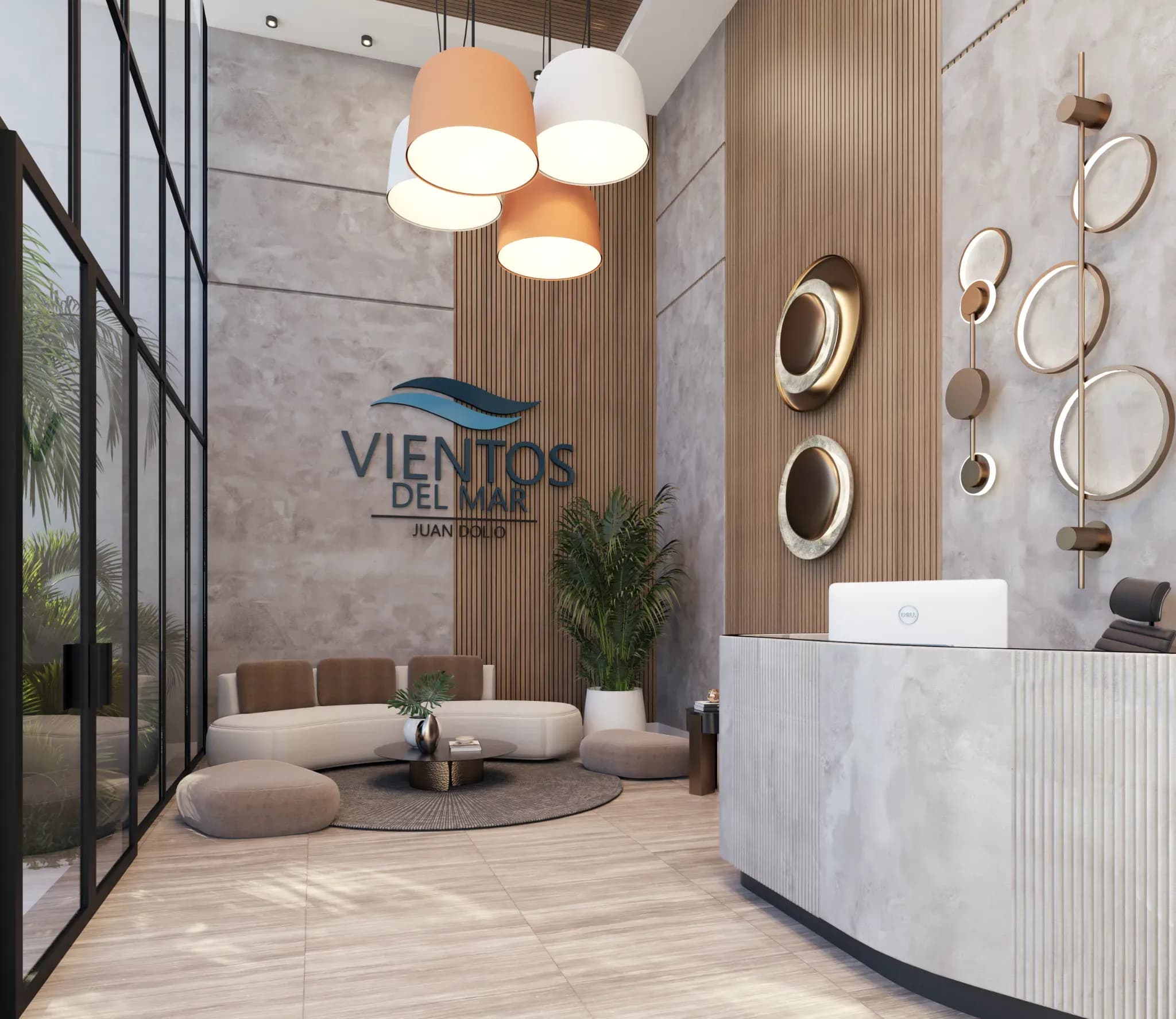 Lobby de Lujo Climatizado