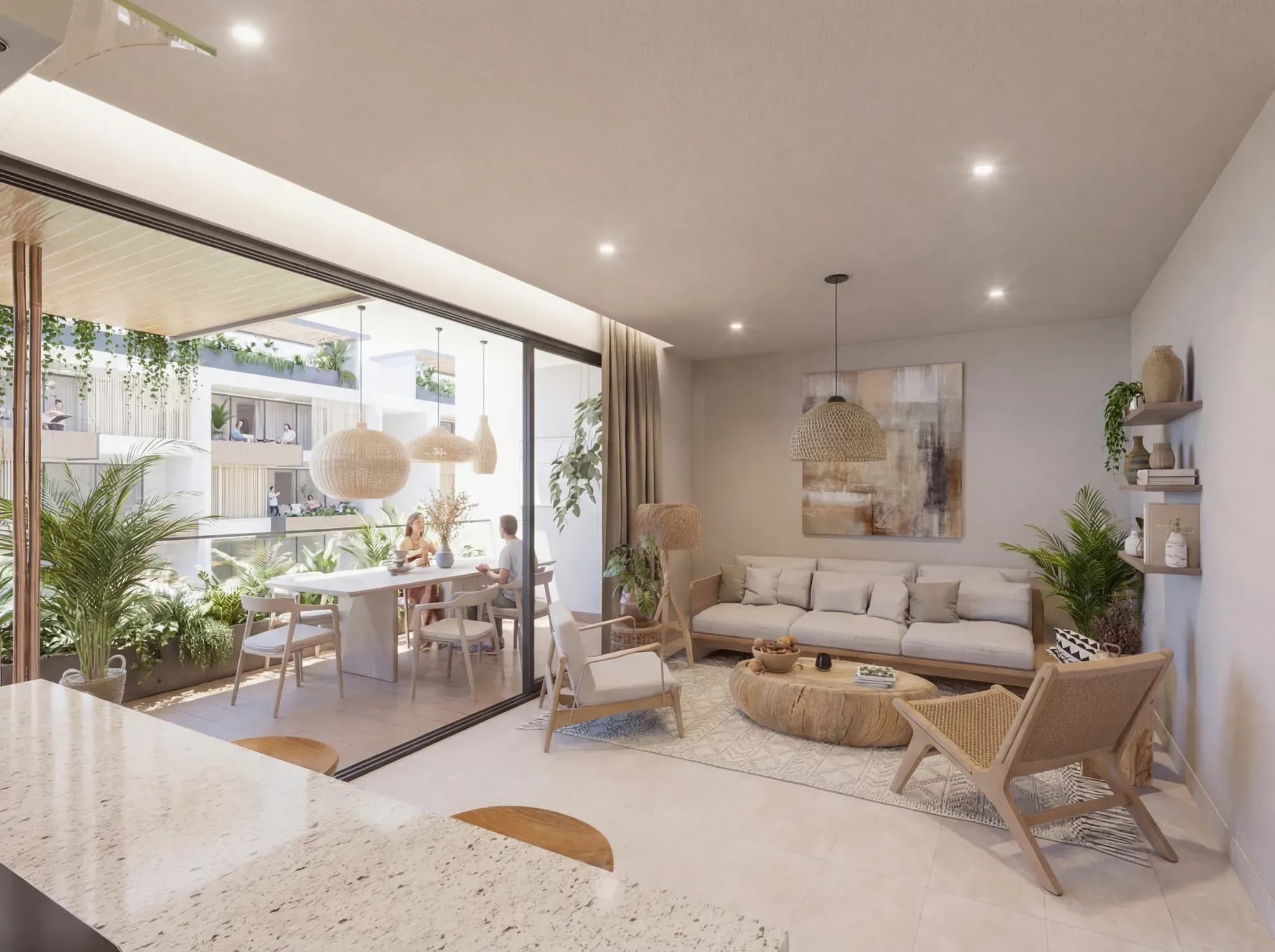 Apartamento 1er Nivel (Swim-up y/o Patio)